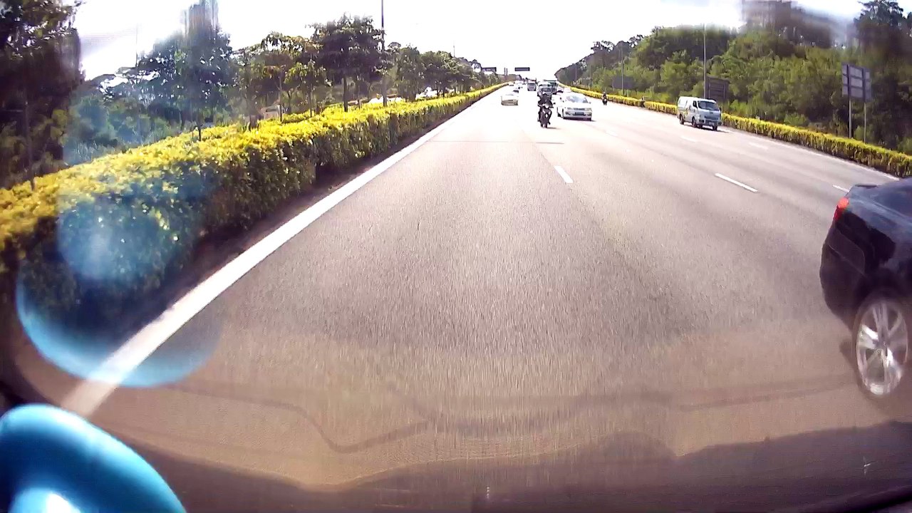 Intense Bike Accident