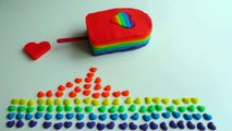 Una y una en un tiene una un en y crema creativa para divertido resplandecer cómo hielo Niños hacer Jugar-doh arco iris para Aprendizaje de la lluvia