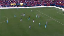 Lionel Messi Fantastic Shot Hits The Post - Barcelona vs Manchester United 27.07.2017