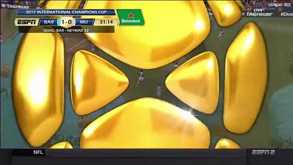 Neymar Goal HD - Barcelona 1-0 Manchester United ICC Cup 27.07.2017