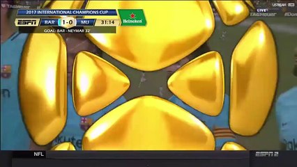 Neymar Goal HD - Barcelona 1-0 Manchester United ICC Cup 27.07.2017