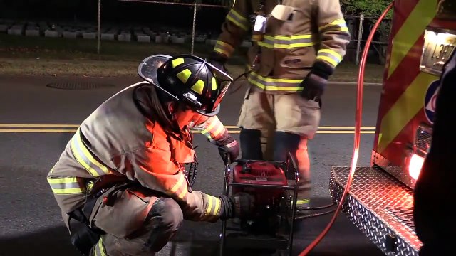 ANIMAL RESCUE! Deer trapped in a Iron Fence @ Holy Sepulchre Cemetery Totowa, NJ