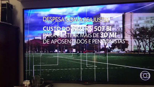 Entrevista para o Jornal Nacional sobre PDV