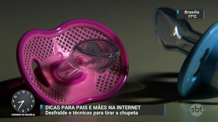 Pais e mães encontram dicas na internet