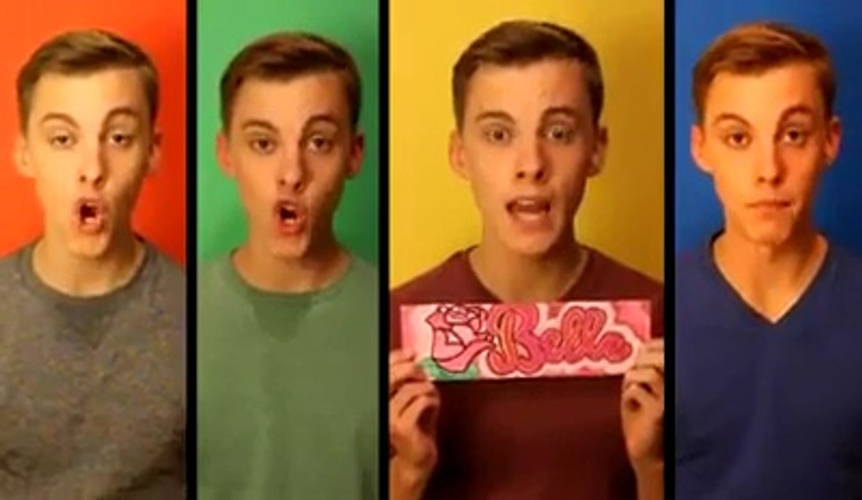 Awesome wired guy singing Disney songs