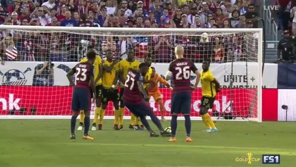 Jozy Altidore Free-Kick GOAL HD - USA vs Jamaica 1-0