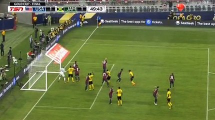 Je-Vaughn Watson GOAL HD - USA 1-1 Jamaica 27.07.2017