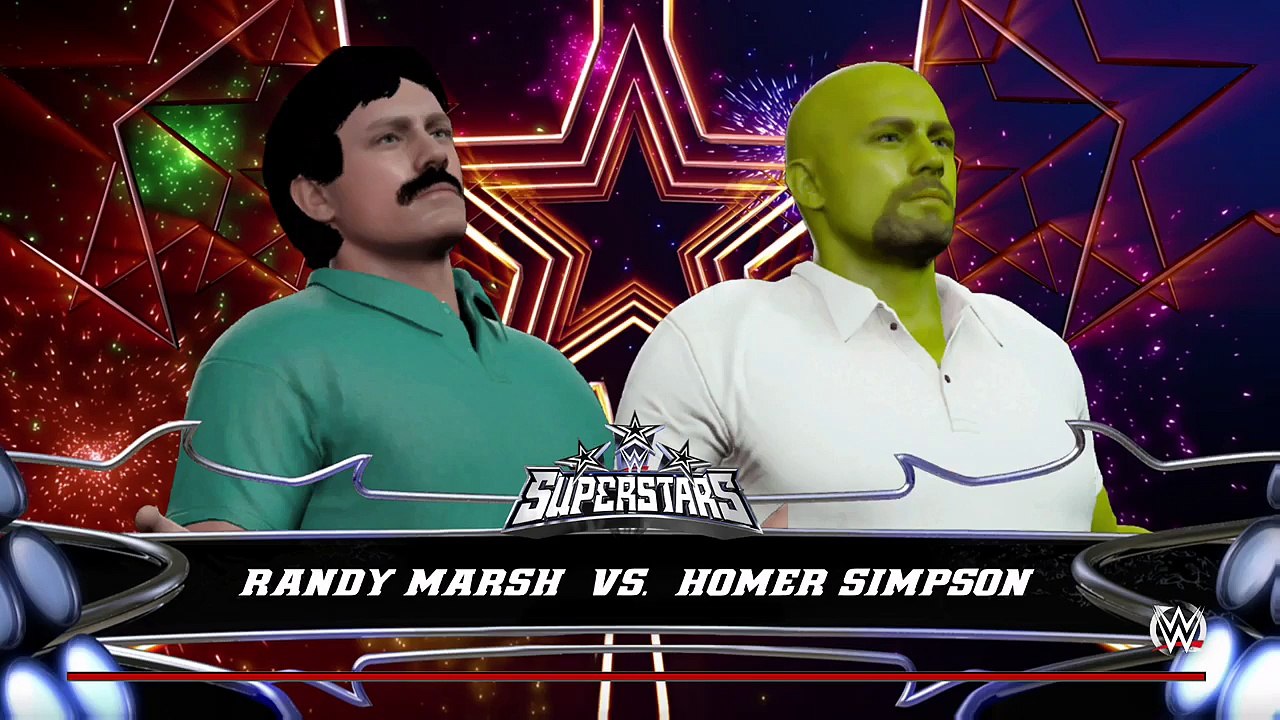 Couch Potato Wrestling - Pilot Episode 1: Randy Marsh vs. Homer Simpson