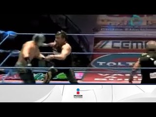 Diamante Azul, Titán y El Valiente vs. Averno, Mephisto y Ephesto 11/08/12