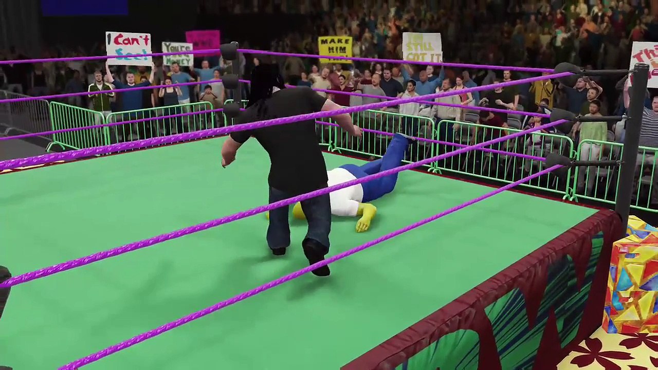 Couch Potato Wrestling - Pilot Episode 1: Homer Simpson vs. Nathan Explosion (Part 2)