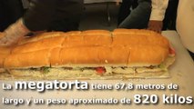 Ciudad de México rompe récord con la torta más grande del mundo