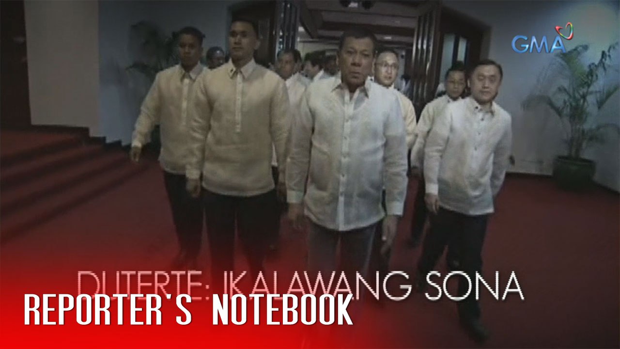 Reporter's Notebook: Duterte: Ikalawang SONA
