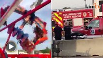One dead, several hurt in amusement ride accident
