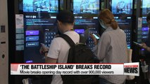 'The Battleship Island' breaks opening day record