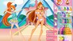 Fleurir sur ou saison jeu princesse magique Winx choisir des tenues pour la princesse 5