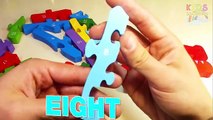 Rompecabezas Para Niños Puzzle for Children Jogo Video Aprendendo Inglês Learning Numbers