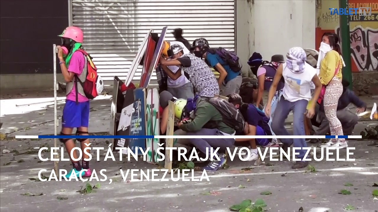 Celoštátne protesty vo Venezuele pokračujú