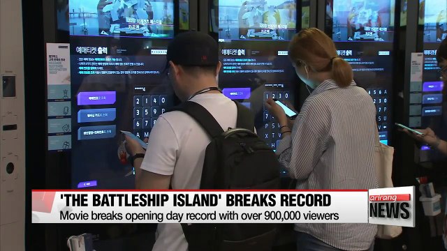 'The Battleship Island' breaks opening day record