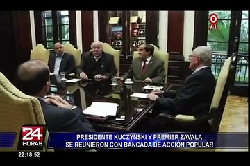 PPK se reunió con representantes de Acción Popular
