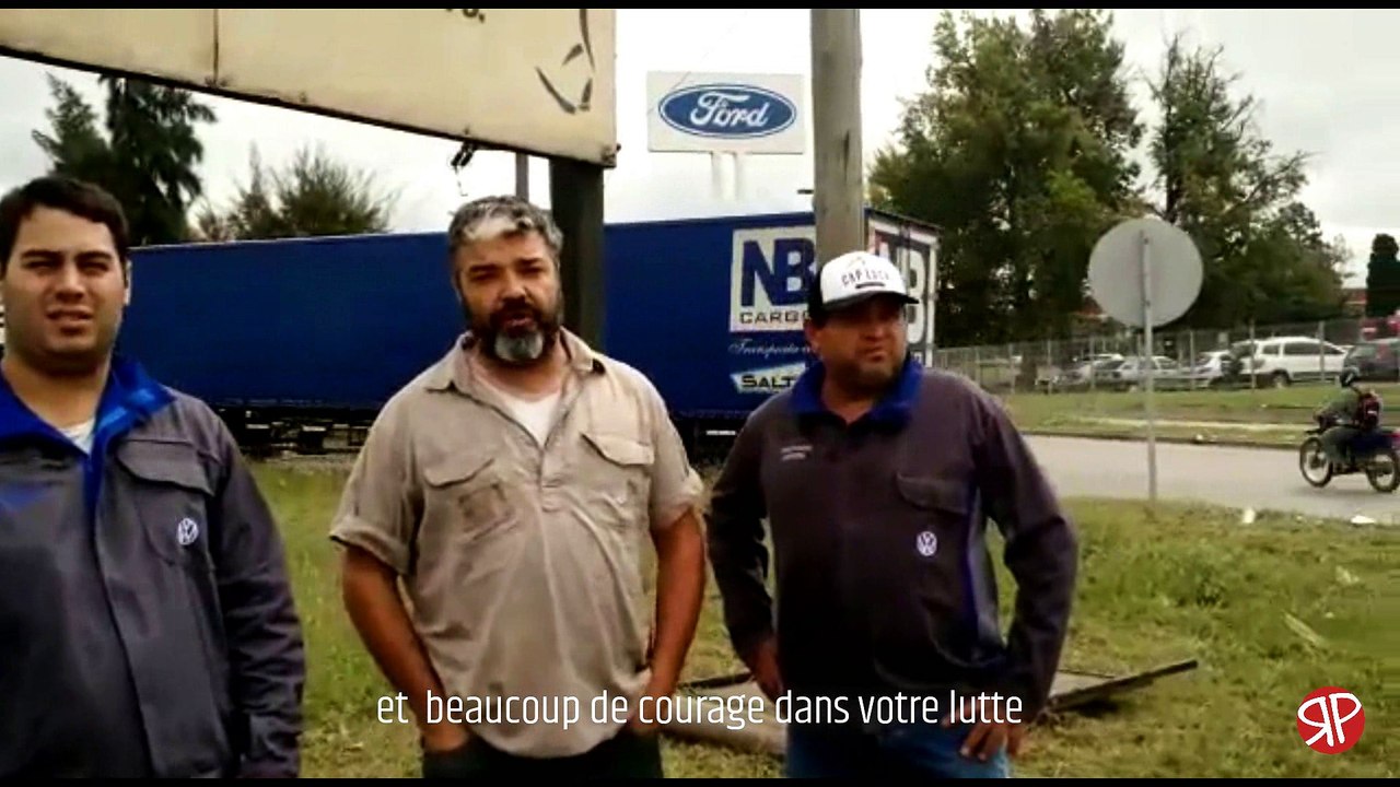Solidarité de travailleurs de Volswagen Argentine pour les Ford Blanquefort