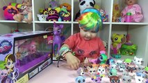 Coche colección más pequeña mascota tienda Niños para LPS juguetes máquina desembalaje de entretenimiento