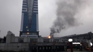 Istanbul'da Lüks Otelde Yangın Paniği
