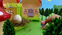 En Peppa cerdo bosque de picnic George perdió la historieta de los juguetes de la serie 62 de cerdo Peppa Eid