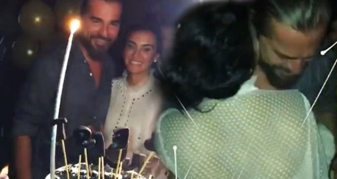 Neslişah Alkoçlar, Eşi Engin Altan Düzyatan ile Dakikalarca Sarmaş Dolaş Dans Etti