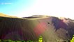 Daredevil sandboards across giant dunes in South Chile