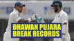 India vs Sri Lanka Galle test: Dhawan-Pujara surpass Sehwag-Dravid's record | Oneindia News