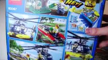 Construir Ciudad helicóptero movimiento búsqueda parada Lego 60067