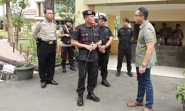 Kronologi Penyerangan Dua Teroris di Mapolda Sumatra Utara