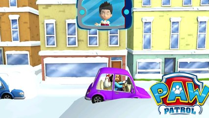 Dessin animé jeu de patrouille chiot