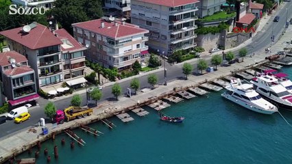 Aşiyan-Bebek'e ek kazıklı yol