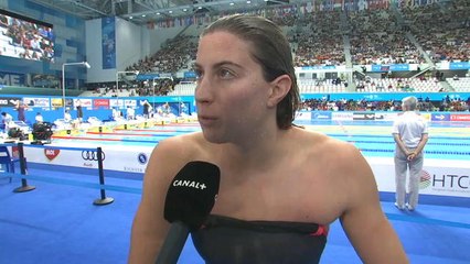 100M nage libre - Charlotte Bonnet qualifiée pour les demi-finales !