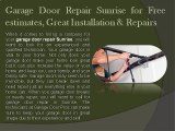 Sunrise Garage Door Repair - Garage Door Pro’s