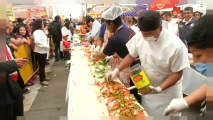 Μεξικό: Τορτίγια μήκους 67 μέτρων σπάει το ρεκόρ!