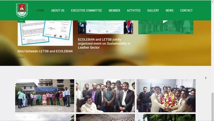 Video presentation of the website of Leather Engineers Technologist's Society (LETSB)