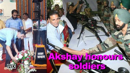 Akshay Kumar honours soldiers on Kargil Vijay Diwas