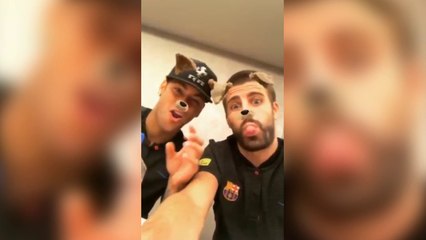 Le dernier selfie de Neymar et Piqué