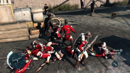 Assassin's Creed III Free roam fun with Haytham Kenway