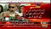 Shehbaz Sharif talks to media