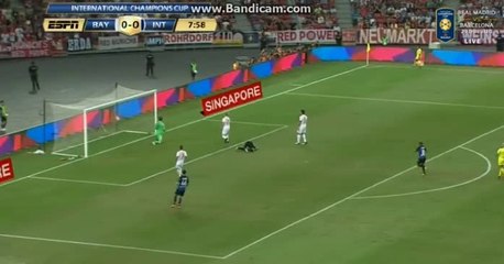 Goal  Bayern Munchen 0 - 1 Inter Milan HD 27.07.2017