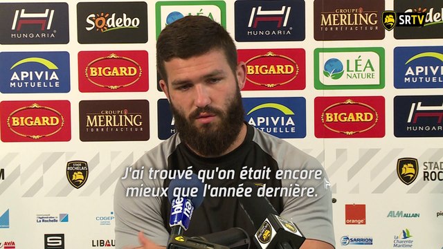 Le point presse Stade Rochelais - Brive