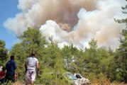 Marmaris'te Korkutan Orman Yangını! Yerleşim Yerleri Tehdit Altında