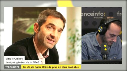 JO 2024 à Paris ? "Prudence (...) mais les positions sont clairement établies" Virgile Caillet