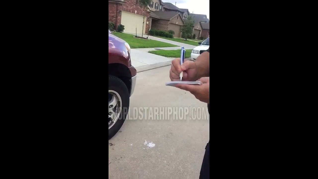 Texas Cop Tries To Arrest Teen For Not Showing His ID While He Was Cutting People's Grass!