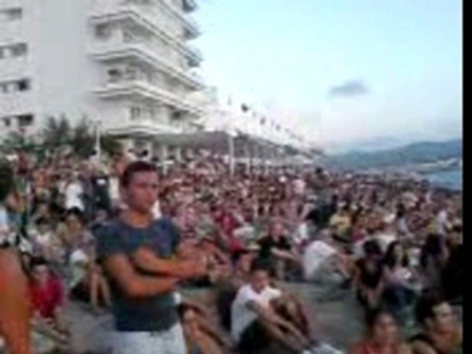 COUCHE DE SOLEIL CAFE DEL MAR BEACH IBIZA 2007