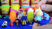 Dix et des œufs amis porc pâte à modeler jouets Surprise thomas ben peppa lps kinder surprise