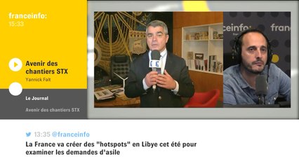 "J'ai dit que je ne souhaitais pas Fincantieri comme actionnaire majoritaire" maire de Saint-Nazaire